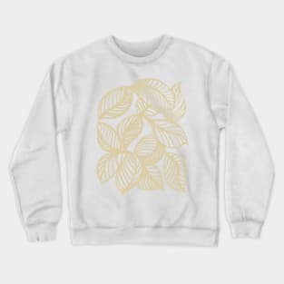  Kaki leaves Crewneck Sweatshirt